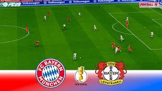 Bayern Munich vs Bayer Leverkusen - DFB Pokal Cup 2024 | Full Match All Goals | FC 25 Gameplay PC