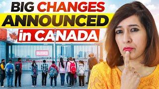 Canada announced major changes for Study permit , Open work permit, PGWP , SOWP & Refugee