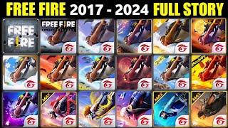 FREE FIRE STORY 2017 TO 2023| FREE FIRE NEW EVENT| FF NEW EVENT TODAY| NEW FF EVENT|GARENA FREE FIRE