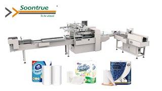 2 rolls kitchen towel packing machine [Soontrue]