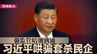 三条红线绑死习近平，房市放乱收死成未爆弹；地方政府卖产偿债，中央一句话见死不救；习近平哄骗套杀民企，实则强监管偷着来；企业巨兽有三大威胁，习近平拒绝豢养∣#明镜新闻专访（20230113）