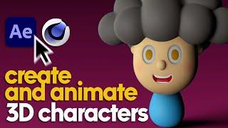 How to Animate and Rig 3D Characters with After Effects, Cinema 4D and Joystick and Slider