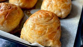 Why I didn't know about this new method before? Super crisp and delicious PUFF PASTRY recipe