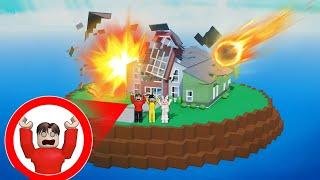 Yuta, Mio Dan Baby Celine Masuk Ke Pulau Natural Disaster || ROBLOX