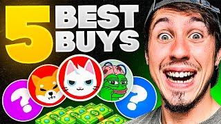 BEST 5 MEME COINS To Buy Now BEFORE Bitcoin Hits $100k?!