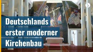 Die erste moderne Kirche Deutschlands wird 100 - Ein unbeachtetes Werk steht in Unterfranken