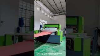 EPE Foam Laminating Machine | EPE Foam Bonding Machine | PE Foam Roll to Roll Laminating Machine