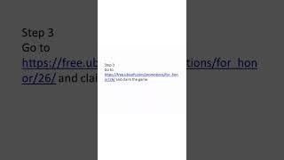 How to get "For Honor" for free