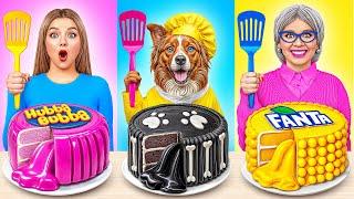 Me vs Grandma Cooking Challenge with Animals by Multi DO Smile