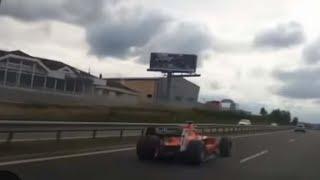 Fredcars38 En F1 sur l'autoroute 