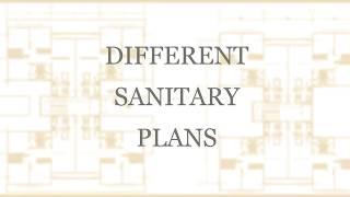DIFFERENT SANITARY PLANS | CADBULL FILES |