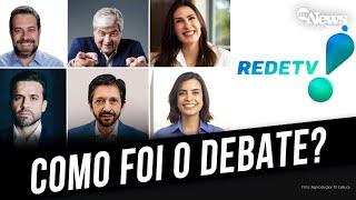 SAIBA QUAL CANDIDATO SE SAIU MELHOR NO DEBATE REDETV/UOL