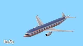 American airlines flight 587 (animation)