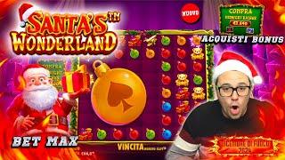 DICEMBRE DI FUOCO 2024 - SANTA'S WONDERLAND  BET MAX + Acquisti BONUS  | MORENO SLOT ONLINE |