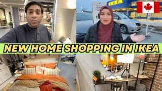 SHOPPING FOR NEW HOME IN IKEA CANADA  