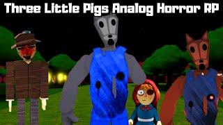 All NEW Morphs + Animations in Three Little Pigs Analog Horror RP - ROBLOX