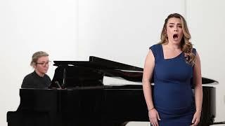 Kelly O’Shea sings “Give Him This Orchid” from The Rape of Lucretia