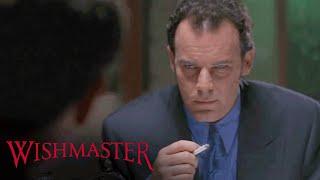 The Djinn Tries To Bribe Someone To Get A Home Address | Wishmaster