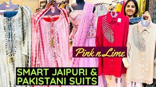 Marvellous Cotton Kurtis, Pakistani & Party Wear Suits, Smart Shirts at Pink N Lime. 1 Piece Avail.