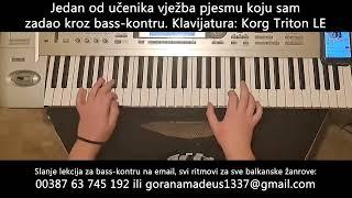 "BASS-KONTRA" UČENIK SVIRA, KORG TRITON LE! DOKAZ DA JE MOGUĆE i ONLINE!