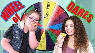 Wheel of Dares! (Sarah Grace vs Madison Haschak)