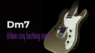 dm7 groovy urban city backing track