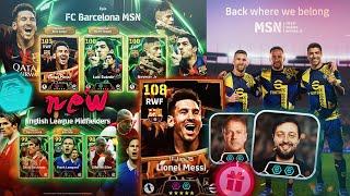 MSN pack has BROKEN eFootball! 108 Blitz Curl MESSI, free cards & builds