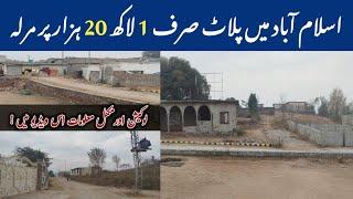 Very Low budget Plots for sale in Islamabad on Easy Installments !