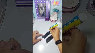 Diy Easy Bts Craft  / Diy Bts Lamp At Home / #youtubeshorts #ytshorts #diy #btsmerch #papercrafts