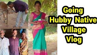 DIMl vlog | Hubby's native | village tour | Tamil | AP |