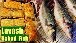 Lavash Baked Fish - Armenian Dish Recipe / Armenisches Gericht Rezept (2021)