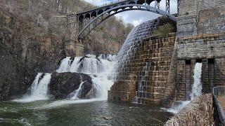 Fishing for trout at New Croton Dam - Croton river #trout #troutfishing #crontonriver