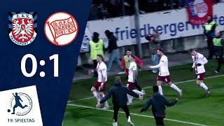 OFC vorbei am FSV | FSV Frankfurt - Kickers Offenbach | 19. Spieltag RLSW