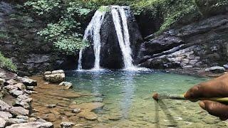 How To Use Acrylic For Beautifull Waterfall | Time Lapse | 69