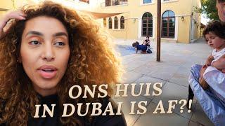 RONDLEIDING DOOR ONS HUIS IN DUBAI & INPAKKEN IN ONS ANDERE HUIS | DUBAI EXPAT VLOG 94