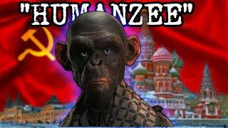 The Soviet HUMAN-APE Experiment