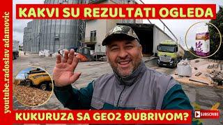 KAKVI SU REZULTATI OGLEDA KUKURUZA SA GEO2 ĐUBRIVOM? ; WHAT ARE THE RESULTS OF THE CORN WITH GEO2?