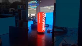 Coca Cola LED Can #hscled #hscleddisplay #cocacola #pepsi #ledpanel #ledvideowall #leddisplay