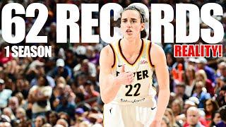 UNBELIEVABLE! Caitlin Clark SMASHED 62 RECORDS In Rookie WNBA Season, History Will Never Be The Same