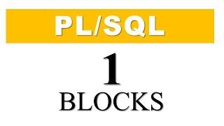 PL/SQL tutorial 1: PL/SQL Block Types in Oracle Database By Manish Sharma