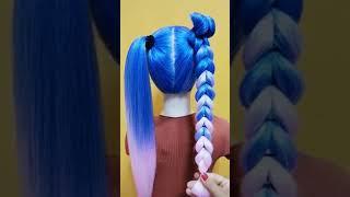 Idée Coiffure Femme Cheveux Longs et Mi Longs | Tuto Coiffures Rapides #shorts #coiffurefemme