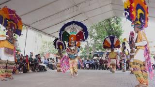 Danza de la Pluma en la Fiesta 2024 de San Agustín de las Juntas, Oax