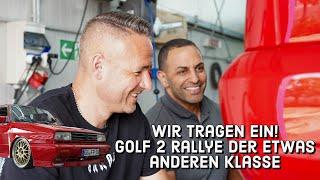 Einzelabnahme am Golf II Rallye vom Franky. Fahrzeug der etwas anderen Klasse!