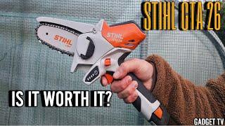 Gadget TV Puts STIHL Handheld Chainsaw to the TEST!