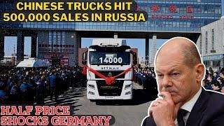 Shocking Germany! Russian Drivers Opt for Chinese Trucks Over German Ones - Affordable and Durable.