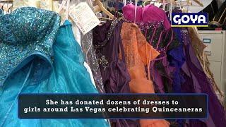 Nevada photographer donates dozens of dresses to girls celebrating their Quinceañera