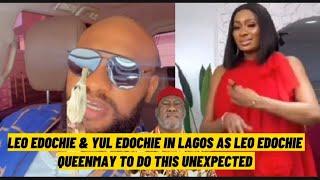 Leo Edochie & yul Edochie in lagos as Leo Want Queenmay Edochie to do this