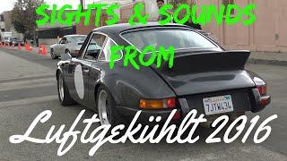 Luftgekühlt 2016 Drive Offs Sights and Sounds - Air Cooled Porsches in Action - incl. Magnus Walker