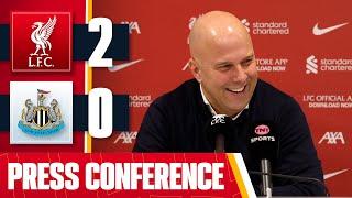 Arne Slot Post-Match Press Conference | Liverpool 2-0 Newcastle United