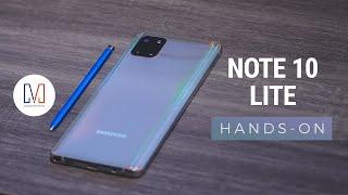 Samsung Galaxy Note 10 Lite Hands-on